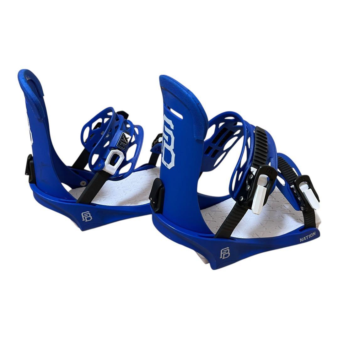 FIX BINDING NATION Mサイズ 22年モデル ロイヤルブルー