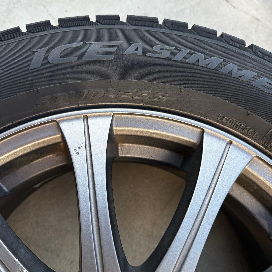 スタッドレスタイヤとアルミホイールセット ZELERNA 215/60 R16