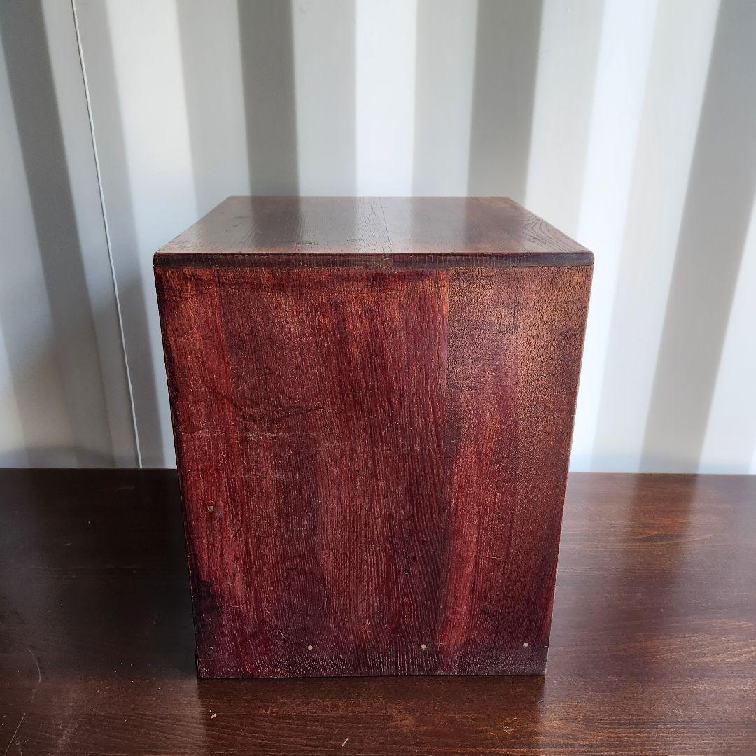 ジャパンヴィンテージ　 木製 5段小引き出し 小物入れ レターケース　チェスト