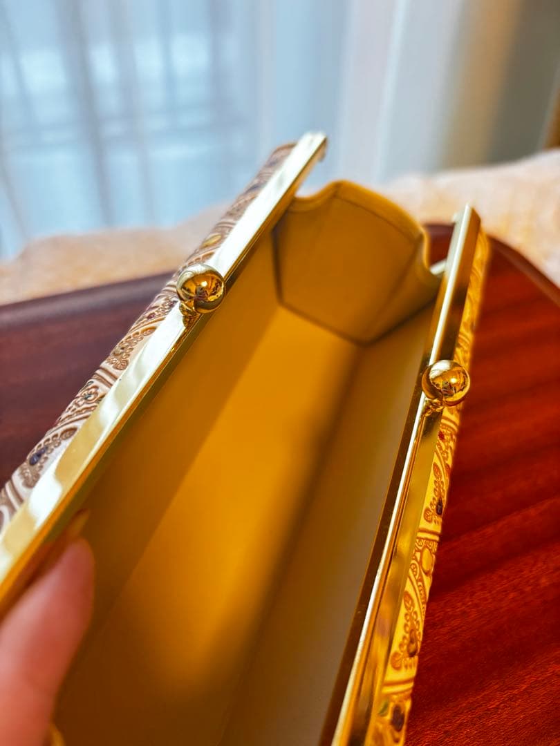 花と猫 がま口ペンケース