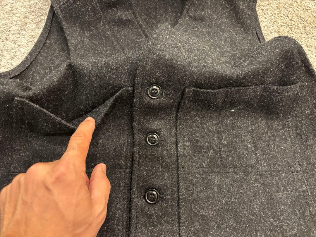 フィルソン　マッキーノ　ウールベスト　USA製