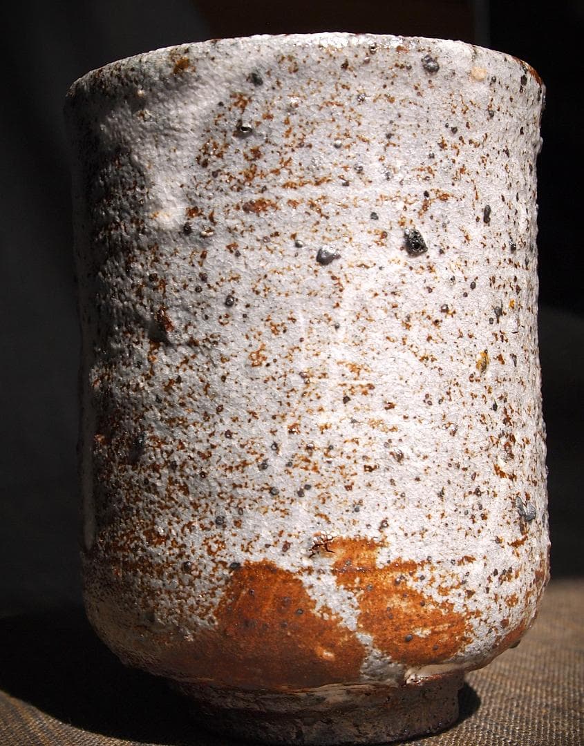 人気作家★中川恭平【師＆父：中川自然坊】★粉引唐津湯のみB