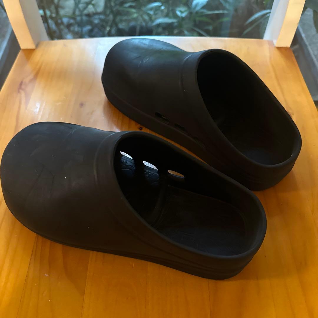 Racbaki ラクバキ イージーサポ サンダル　スリッパ　ブラック　L