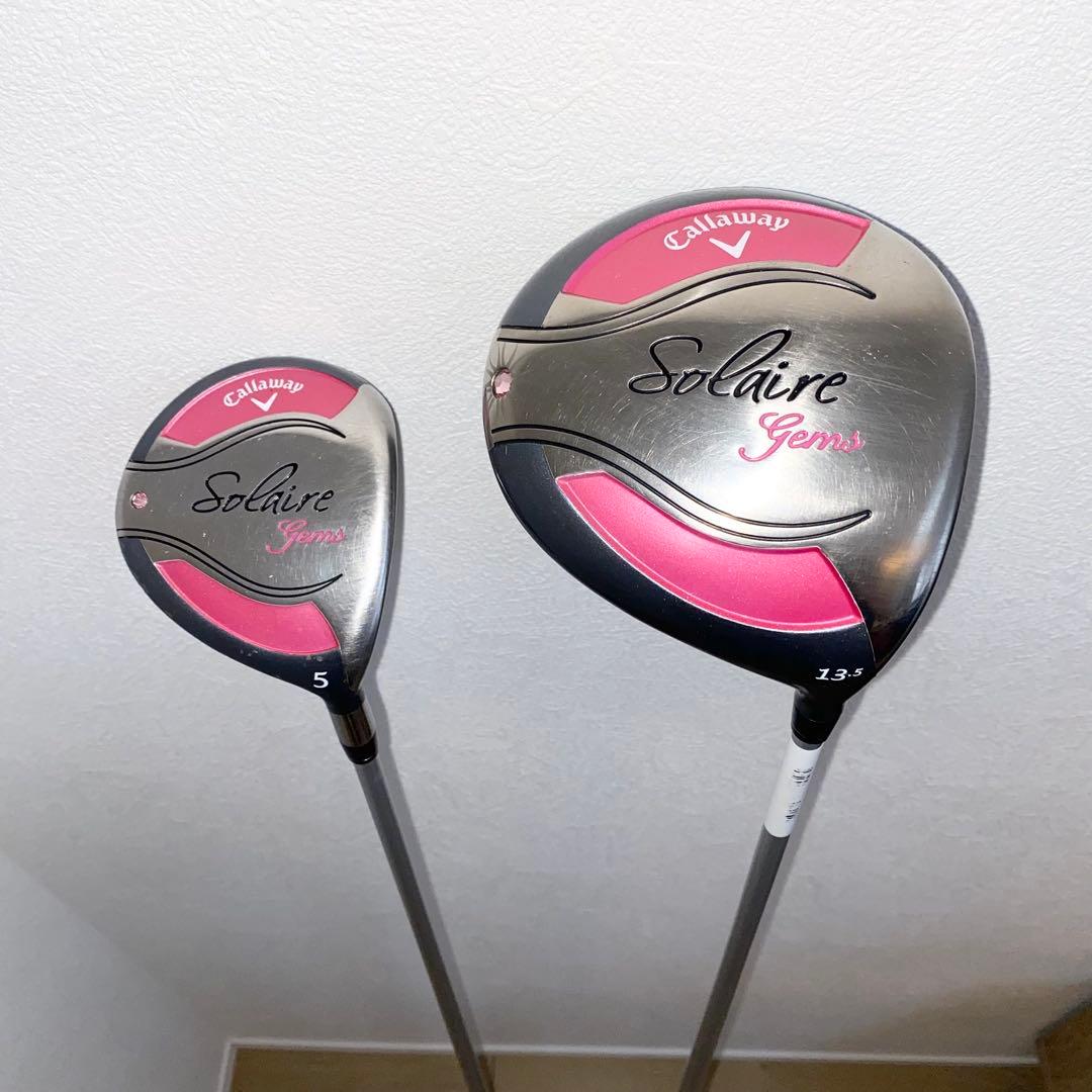 格安☆キャロウェイ レディース用ゴルフクラブセット☆初心者 女性キャディバッグ付