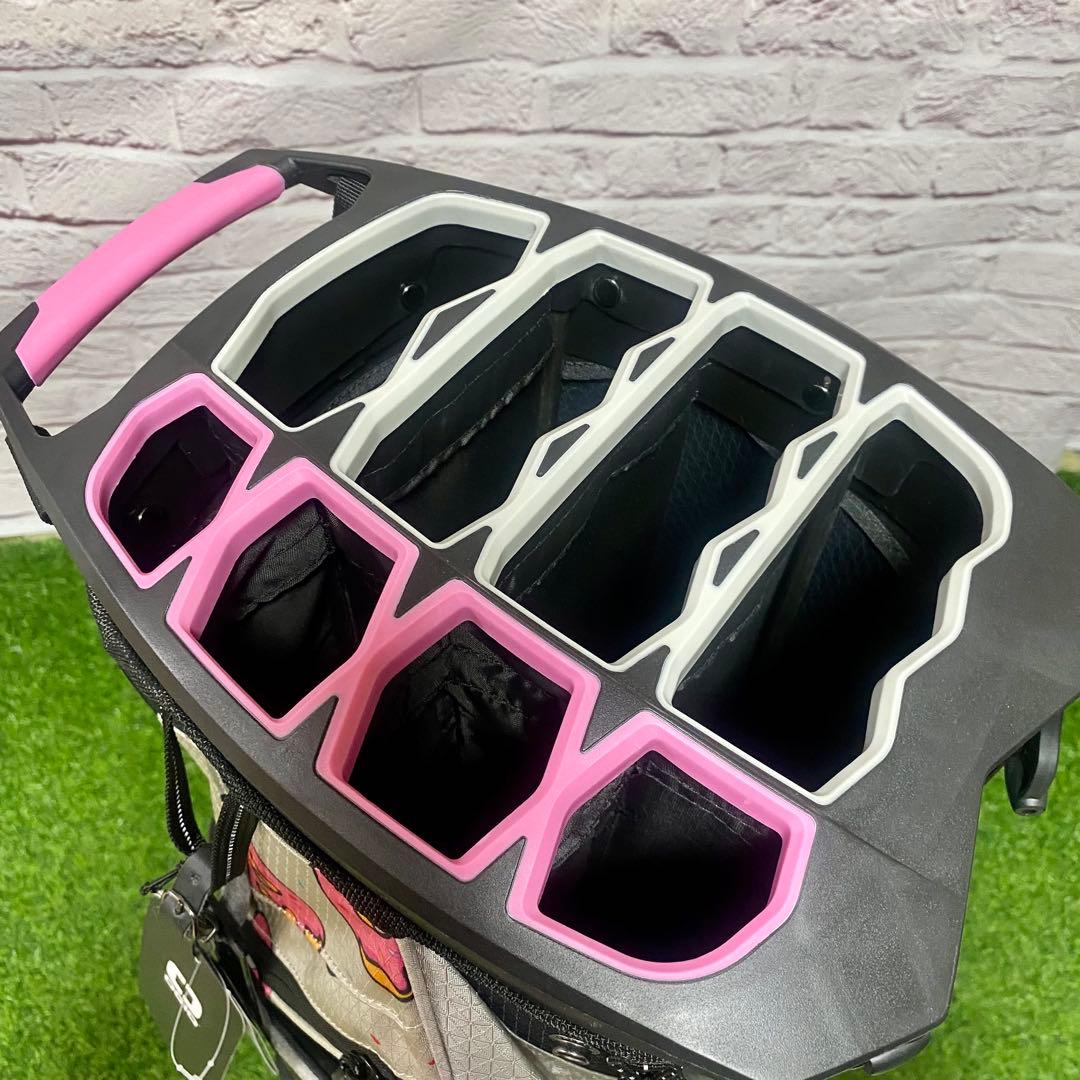 OGIO オジオ キャディバッグ ドーナツ柄 ピンク ゴルフ 新品