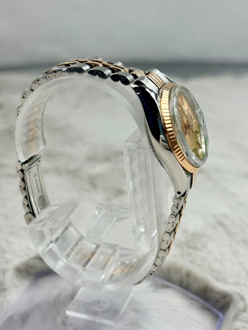 OHロレックス ROLEX Ref.6517オイスターパーペチュアルYG+SS