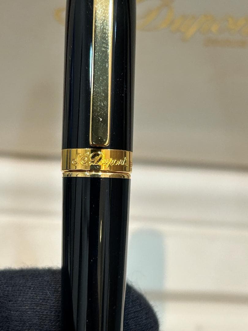 S.T.Dupont エステーデュポン 14K 万年筆 ボールペン セット 美品