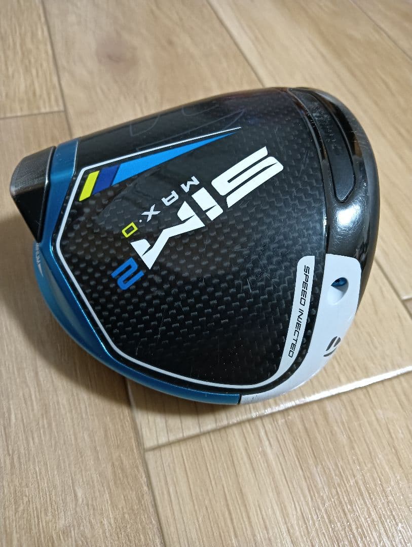 【レフティ】テーラーメイド SIM2 MAXD ドライバー 10.5度ヘッドのみ