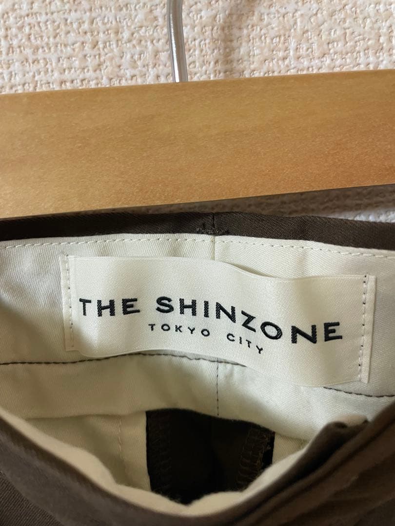 tsu-u 　WASHED HIGH WAIST CHINO 36