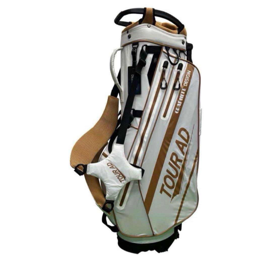 【新品】グラファイトデザイン　キャディバッグ　2024年GCモデル　プロ支給品