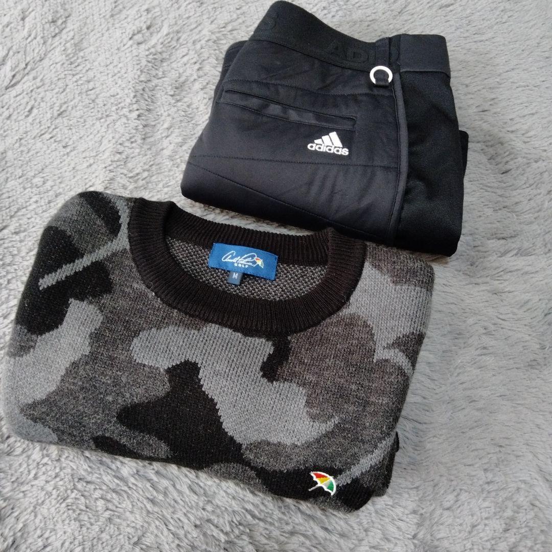 adidas/アーノルド♡ML〜L ニット/セーター♡スカート　ゴルフ/スポーツ
