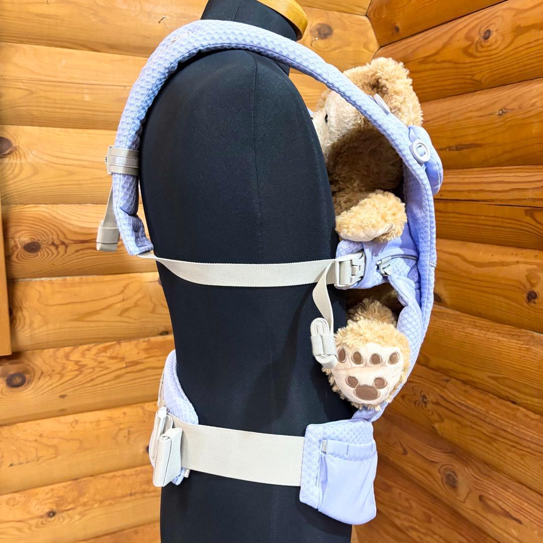 【美品】ergobaby 抱っこ紐 オムニブリーズ ブルーラベンダー