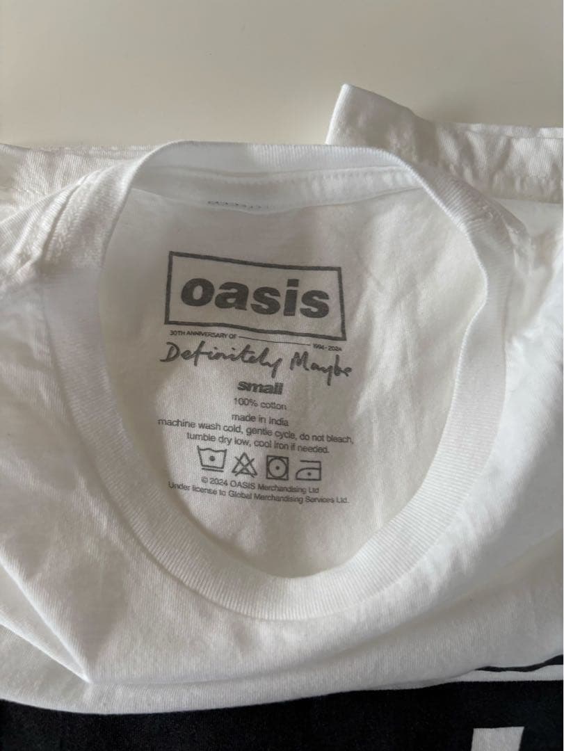 [レア] oasis Definitely Maybe ライブTシャツ