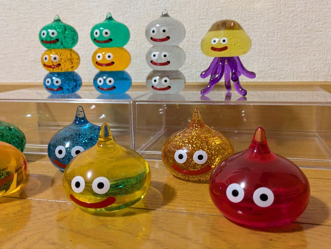 ドラクエ ビッグクリアフィギュア キラキラフィギュア 10体まとめ　スライム