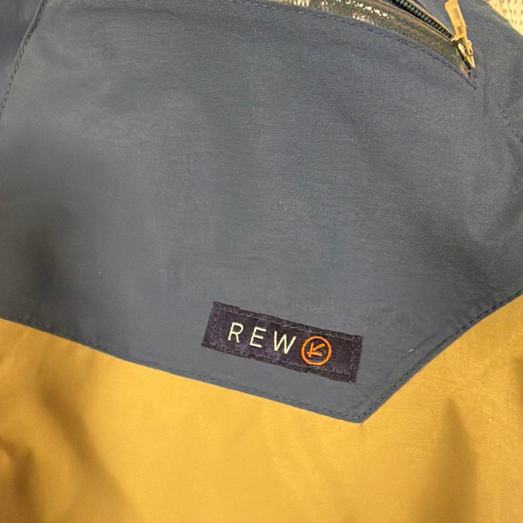 REW スノーボードウェア　ゴアテックス　ビブパンツ