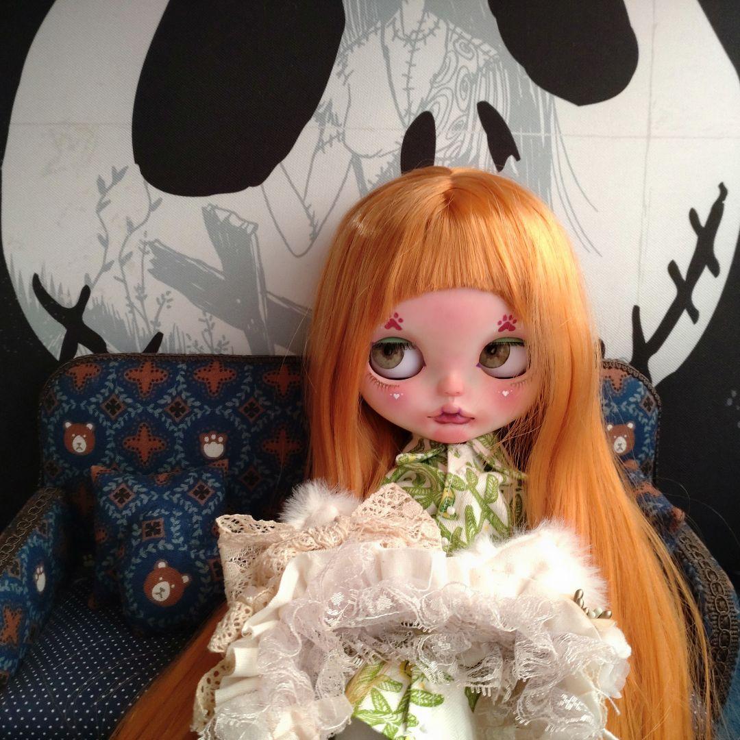 カスタムアイシードール小狐フェイスアウトフィット付き