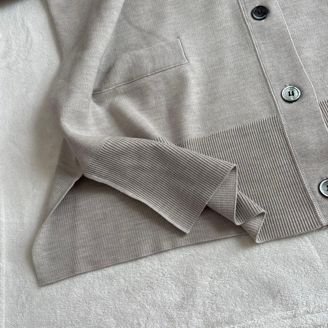 新品タグ付き　IENA スーパーファインスムース　ポンチョ　ベージュ