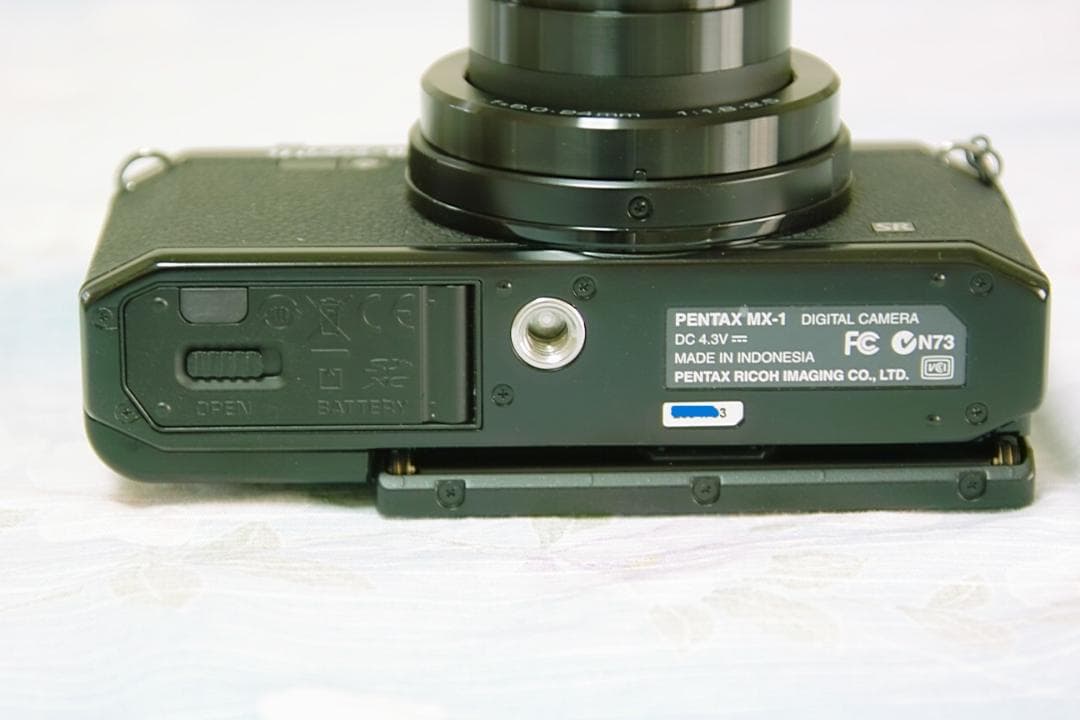 PENTAX MX-1 コンパクトデジタルカメラ ブラック美品