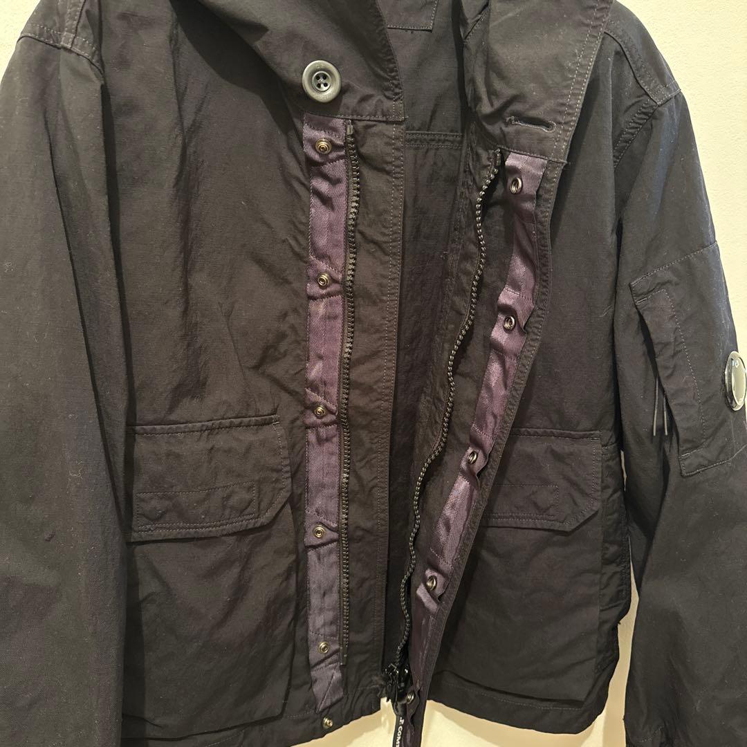 ジャケット・アウター C.P. Company TWILL HOODED SHORT JACKET S