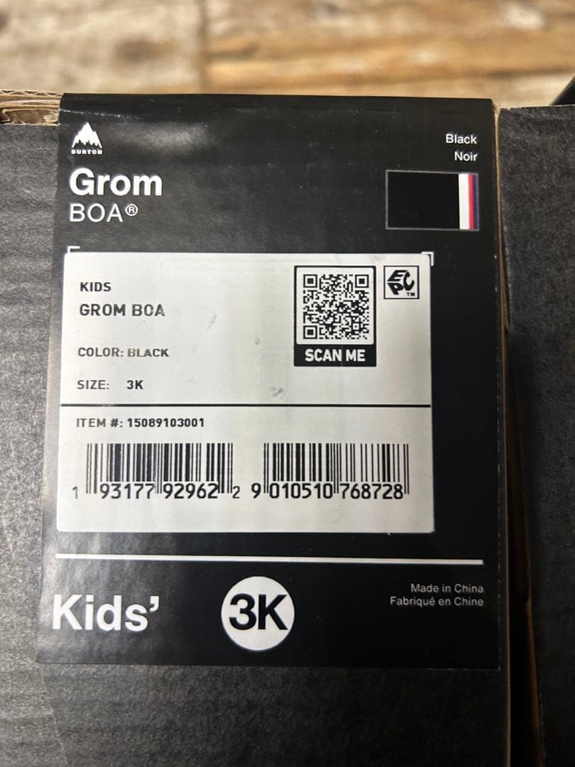 【新品】キッズ BURTON GROM BOA 24-25モデル