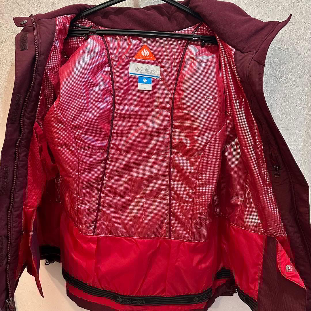 【美品】　Columbia オムニヒート スキーウェア レディース Mサイズ