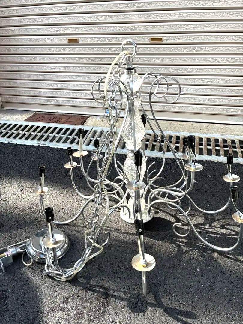シルバーシャンデリア の骨組み