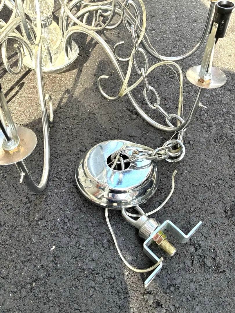 シルバーシャンデリア の骨組み