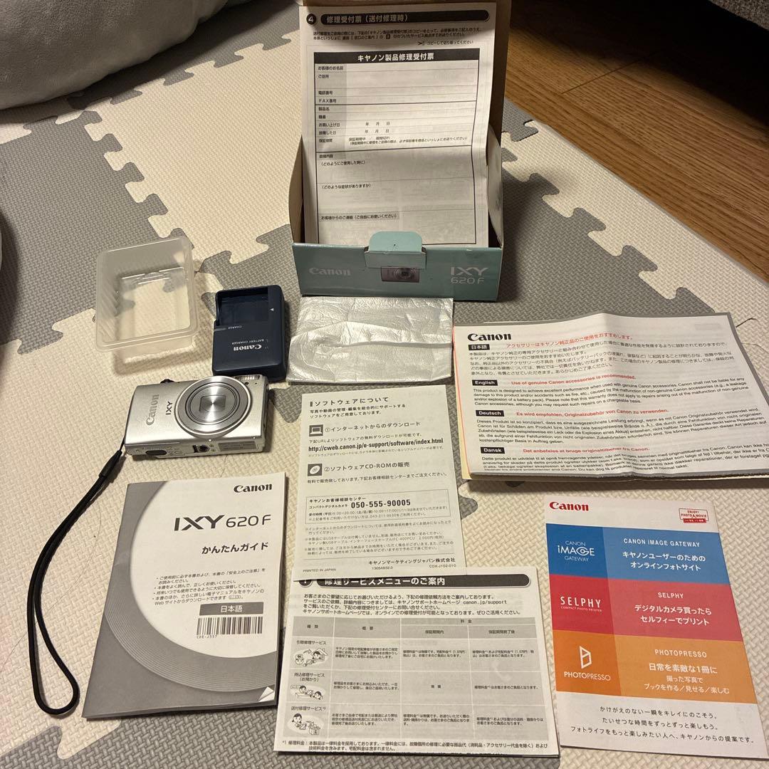 【ジャンク品】Canon IXY 620F コンパクトデジタルカメラ