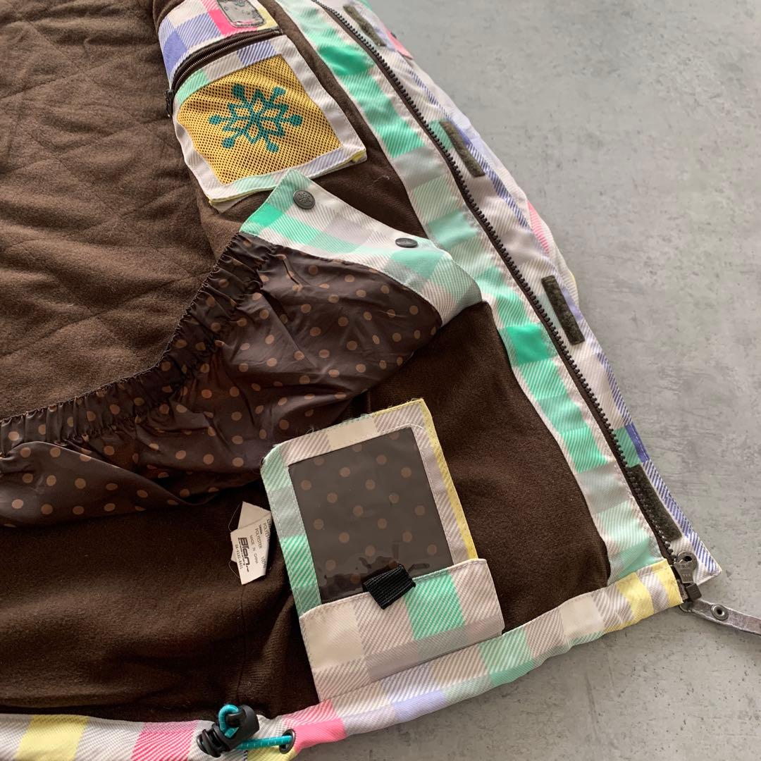 極美品ICEPARDAL スノーボードウェア スキーウェア セットアップ