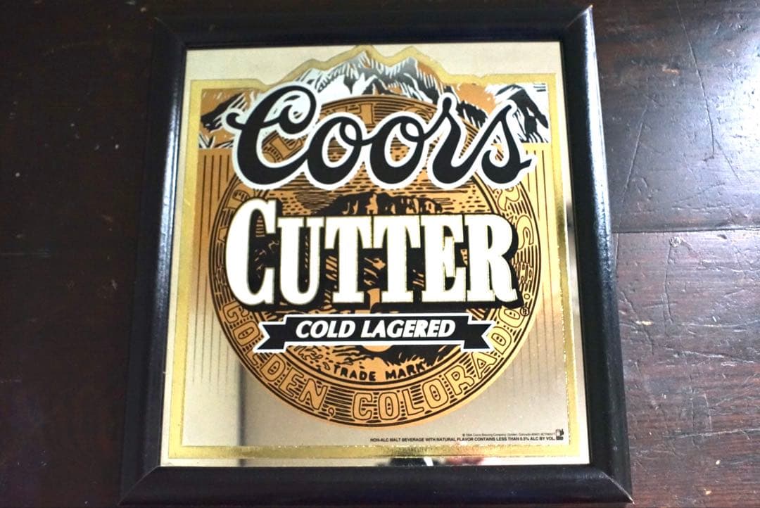 Coors Mirror アメリカン　ビンテージ　雑貨　ミラー