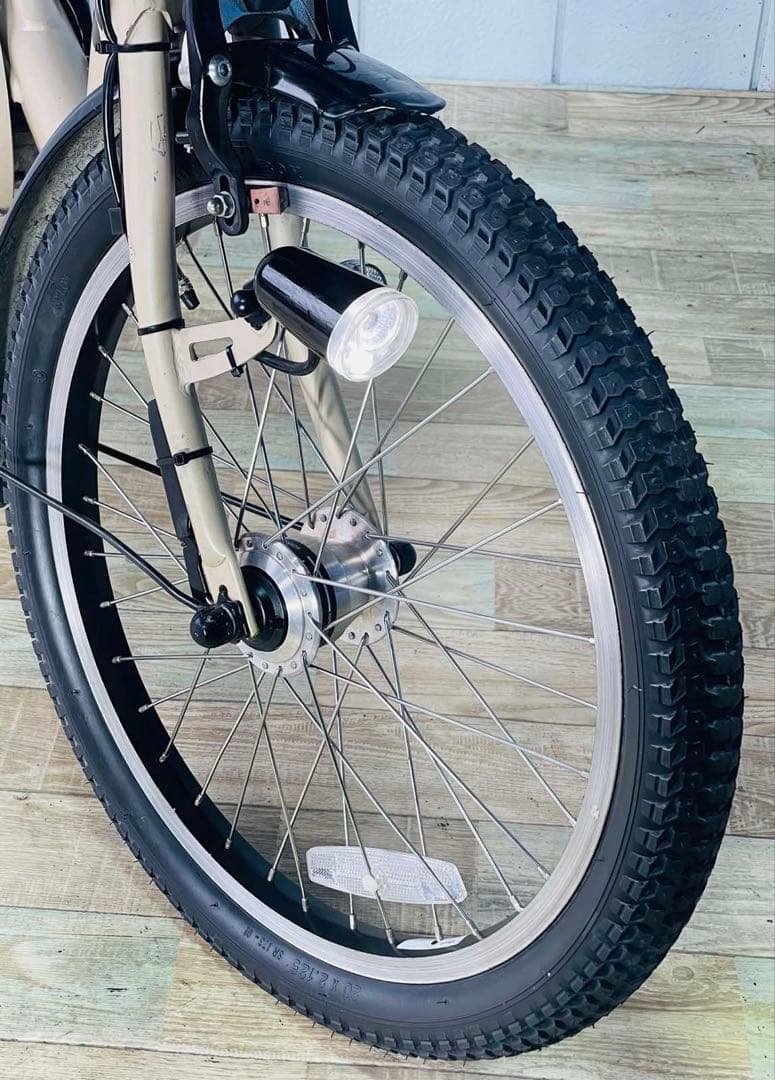 2956ブリヂストン13.2アンペア　3人乗り対応子供乗せ　電動アシスト自転車