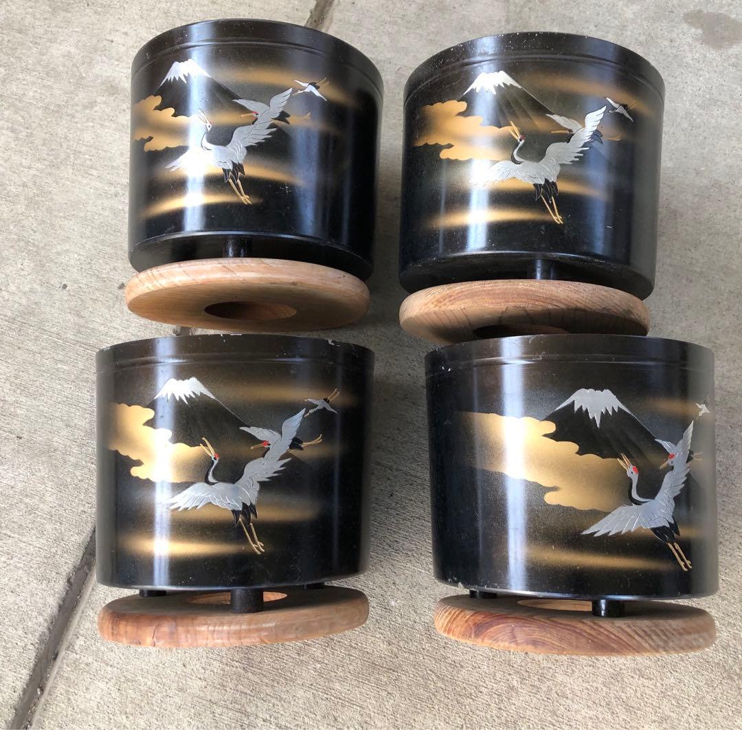 火鉢4個セット(E67)