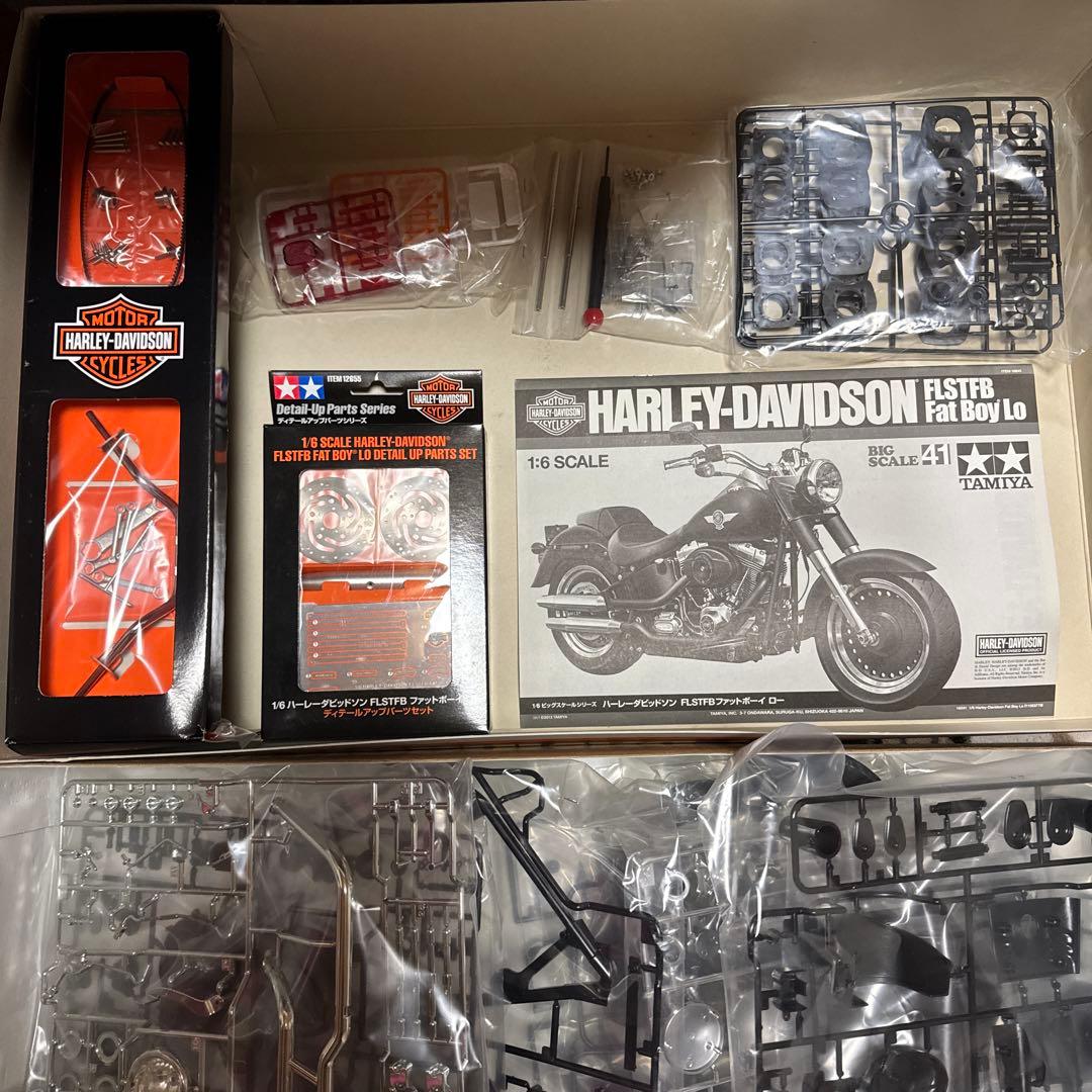 TAMIYA ハーレーダビッドソン FLSTFB Fat Boy Lo