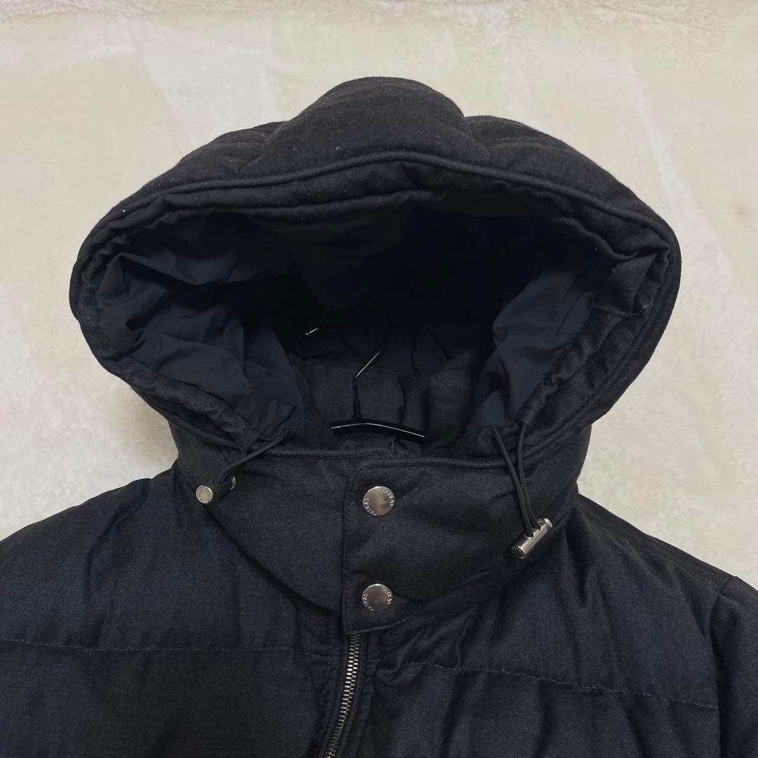 【美品】タトラス ドミツィアーノ ダウンジャケット チャコールグレー M