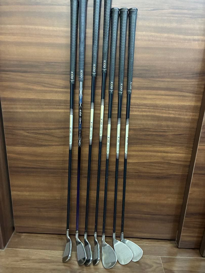 レフティ用ゼクシオアイアンセット キャロウェイU5、F01 U5&パター