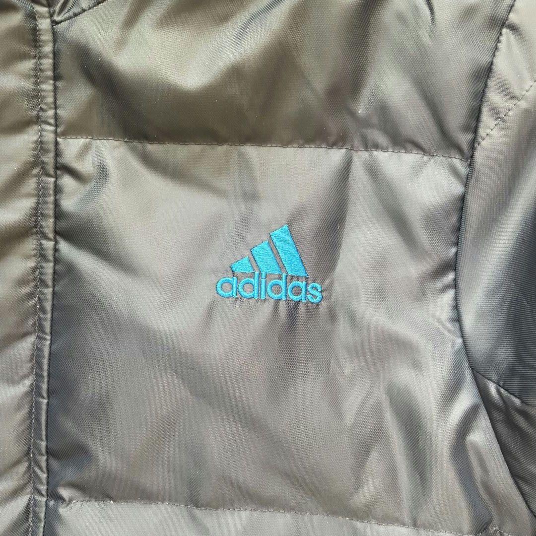 ✨️美品✨️adidas　ベンチコート　ダウンジャケット　ネイビー　Mサイズ