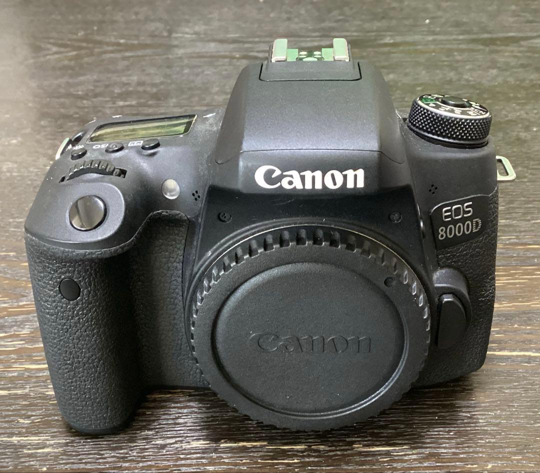 CanonEOS8000Dデジタル一眼レフカメラ　ダブルズームキット&おまけ