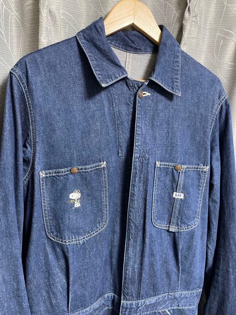 1時間限定値下げLee デニムツナギ　オールインワン　つなぎ