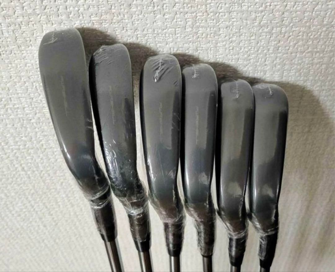 新品 コブラ Tec X Black アイアン 6本セット ダイナミックゴールド