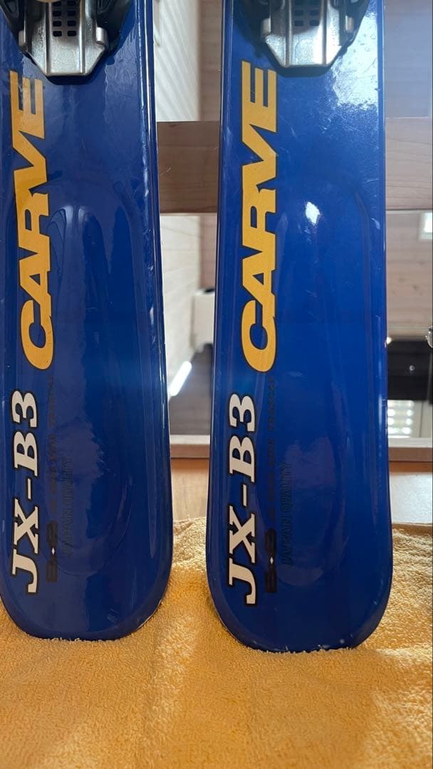 カービングスキー板108cmセットビンディングストック子供ジュニアキッズショート