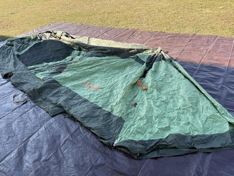 ロゴス neos PANELスクリーンドゥーブルXL 2ルーム マット付き