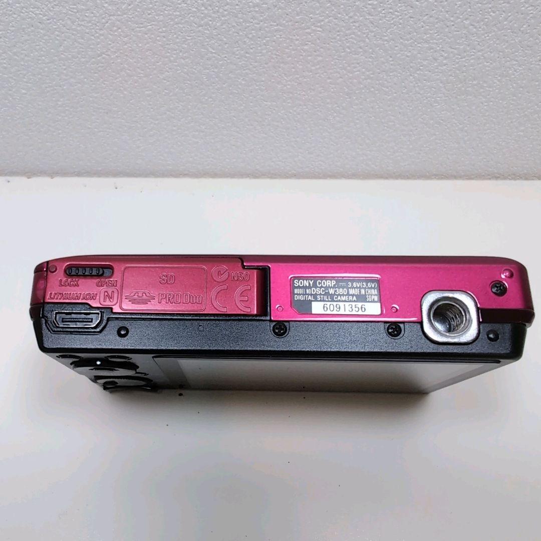 SONY Cyber-shot DSC-W380 ピンク