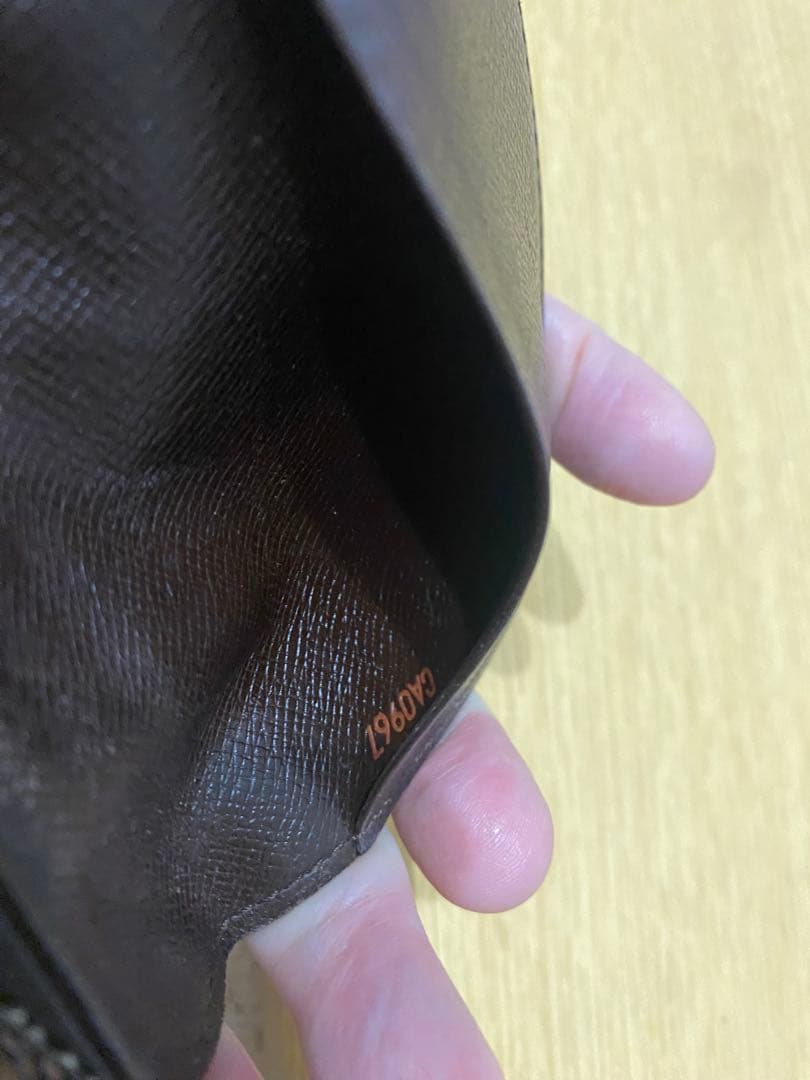 ルイヴィトン　ダミエ　名刺入れ