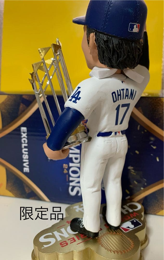 大谷選手Shohei Ohtani ボブルヘッド2024ワールドシリーズ優勝記念