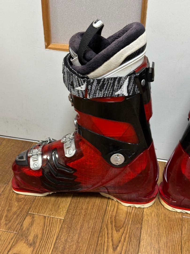 ATOMICアトミック スキーブーツ SHAWX 赤黒 27cm27.5cm
