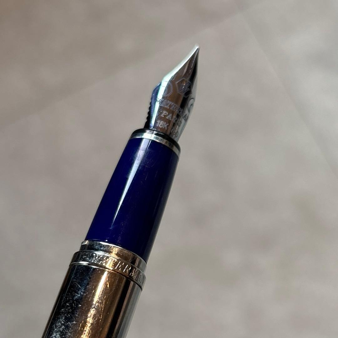 希少⭐︎万年筆 ウォーターマン丸善限定レタロンリュネール18k F