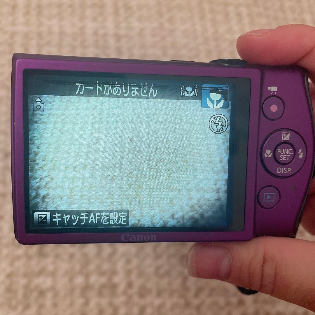 i*g様 ジャンク品 液晶写り問題 Canon IXY600F デジカメ