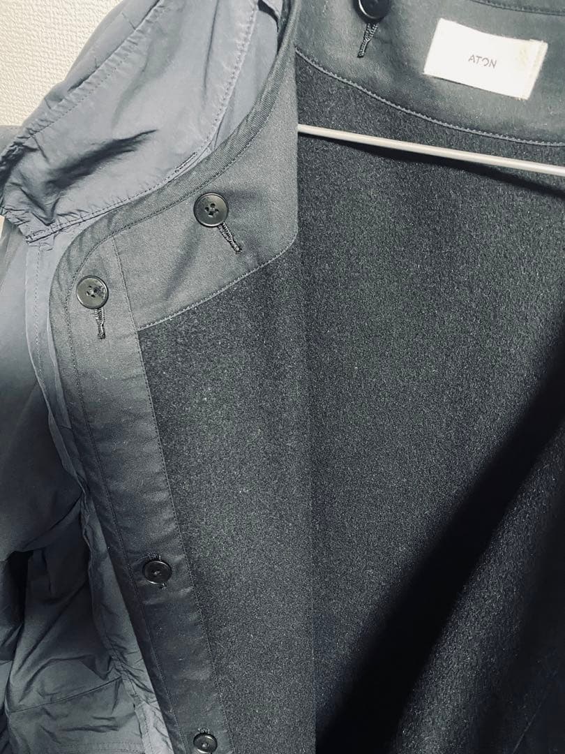 【2024AW】ATON AIR WEATHER SHORT MODS グレー4