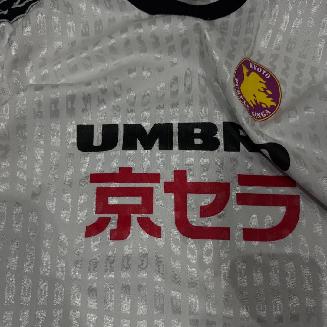 京都パープルサンガ　umbro 90's 支給品　三浦知良　練習着　総柄　希少