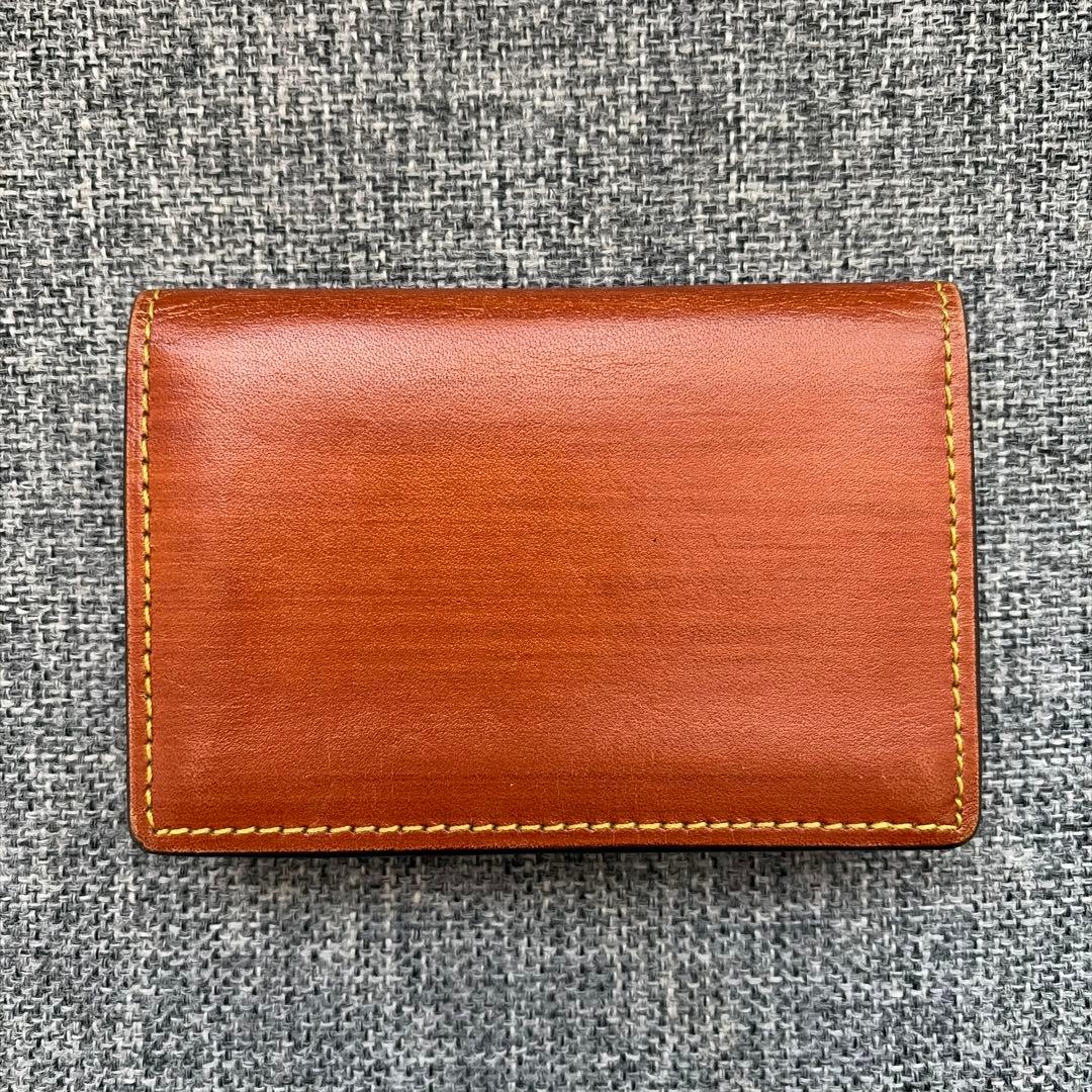 Brooklyn Museum　柿渋染カードケース